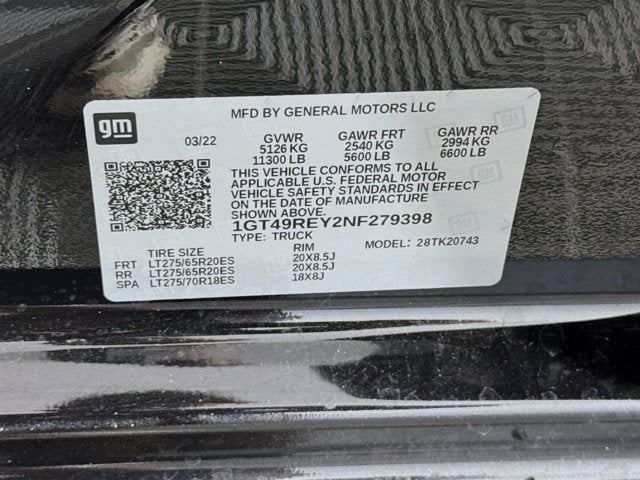 2022 GMC Sierra 2500HD Denali