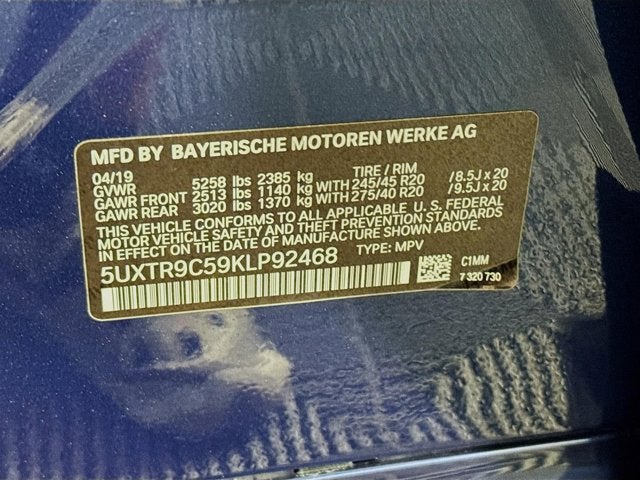 2019 BMW X3 xDrive30i