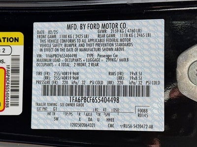 2025 Ford Mustang GT Premium