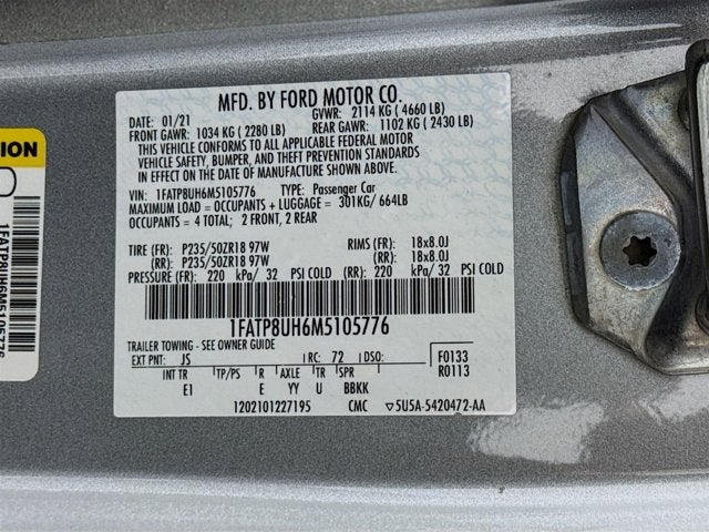 2021 Ford Mustang EcoBoost Premium