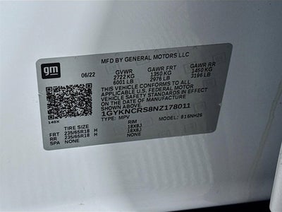 2022 Cadillac XT5 Premium Luxury