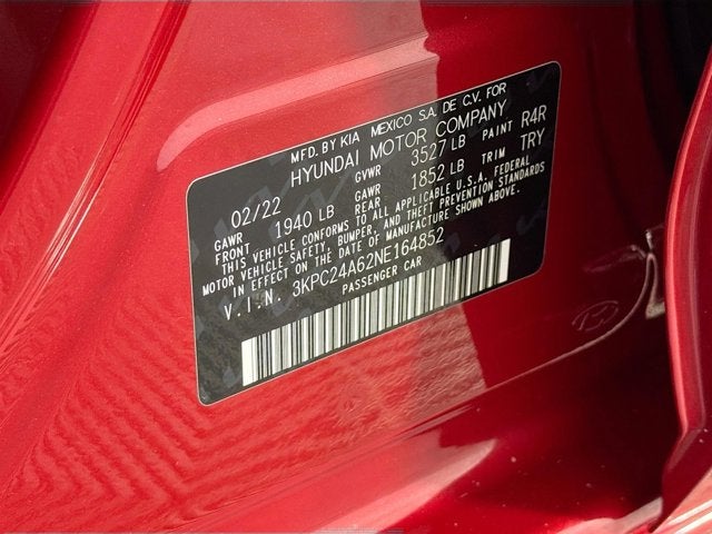 2022 Hyundai Accent SE