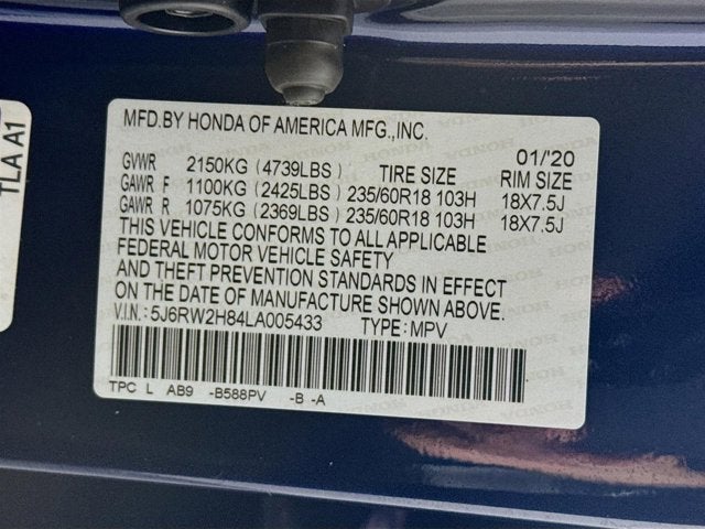 2020 Honda CR-V EX-L