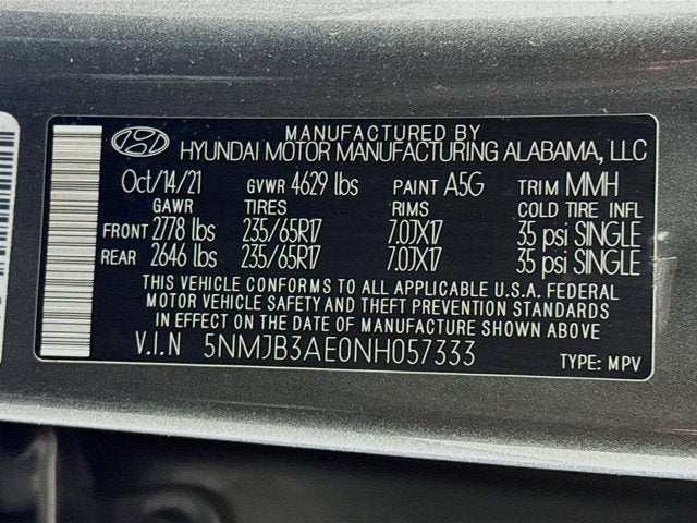 2022 Hyundai Tucson SEL