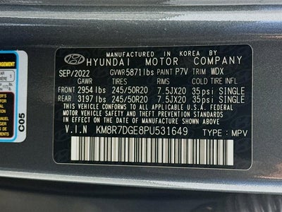 2023 Hyundai Palisade Calligraphy