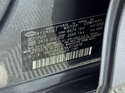 2021 Genesis G70 2.0T