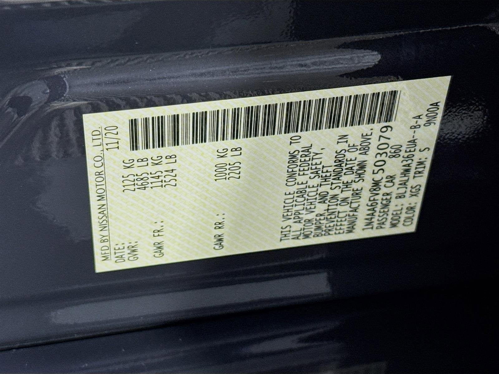 2021 Nissan Maxima Platinum