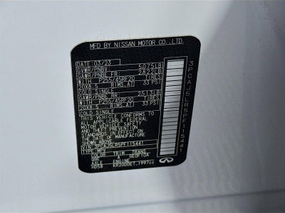 2023 INFINITI QX55 SENSORY