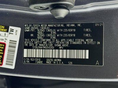 2021 Toyota Highlander XLE