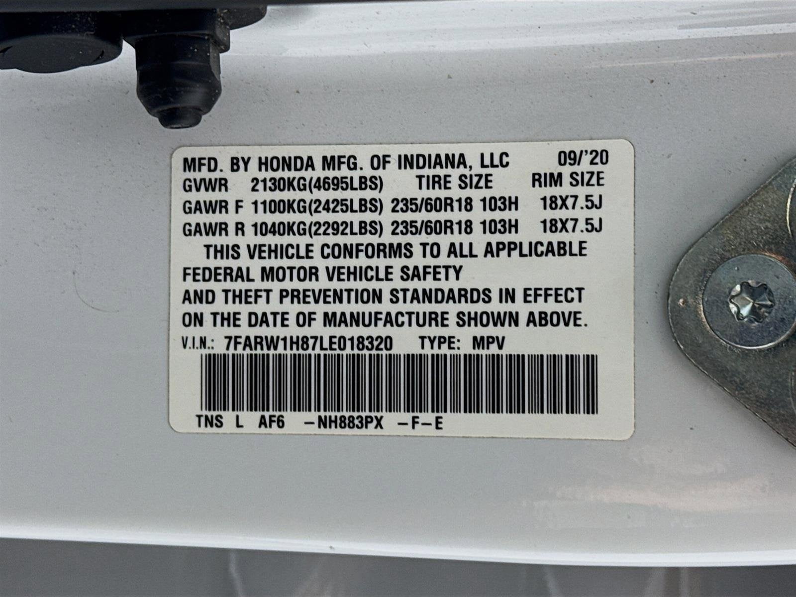 2020 Honda CR-V EX-L