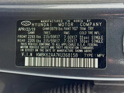 2019 Hyundai Kona SEL