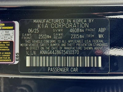 2026 Kia K5 GT