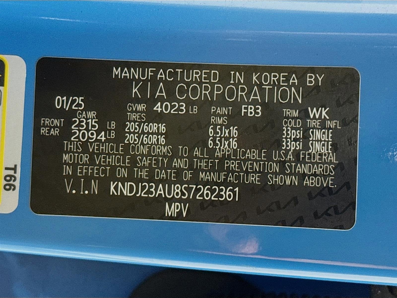 2025 Kia Soul S