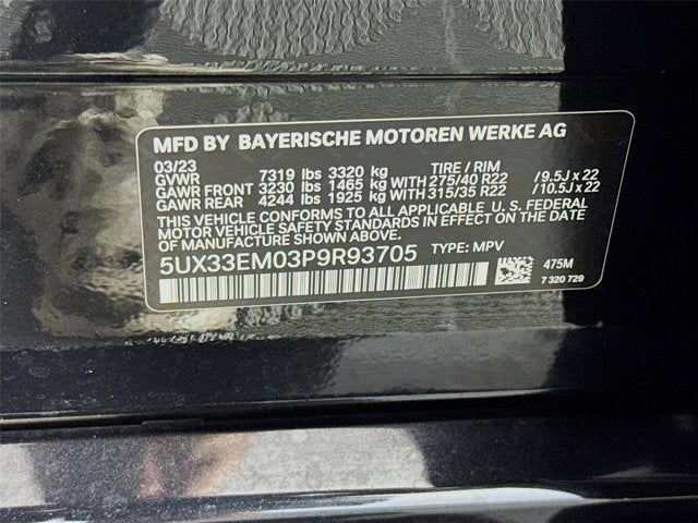 2023 BMW X7 M60i