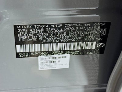 2024 Lexus IS 350 F SPORT