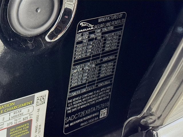 2026 Jaguar F-PACE P250 R-Dynamic S