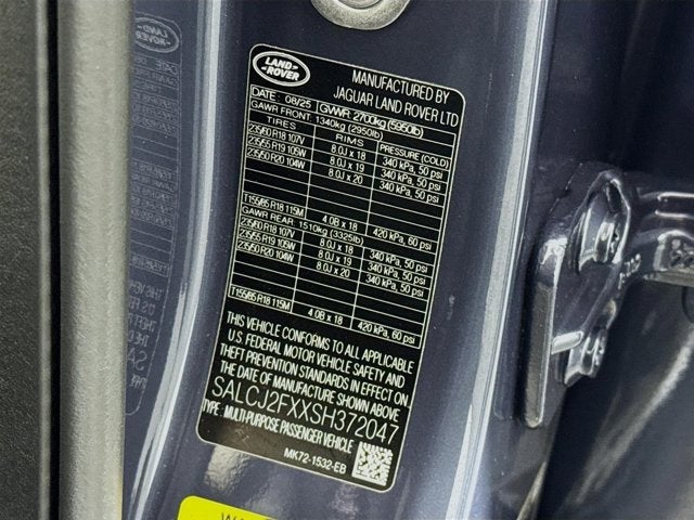 2025 Land Rover Discovery Sport S