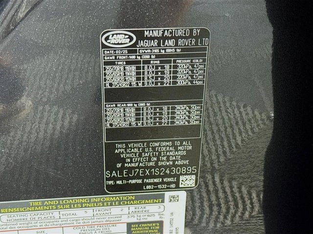 2025 Land Rover Defender 110 S