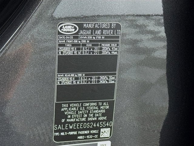 2025 Land Rover Defender 110 V8