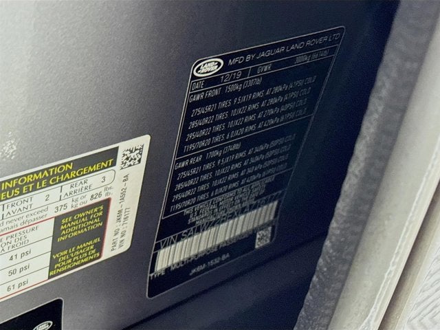 2020 Land Rover Range Rover Sport SVR