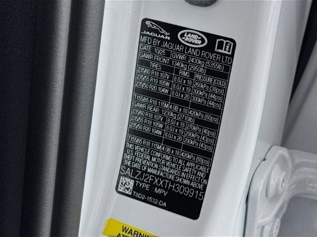 2026 Land Rover Range Rover Evoque S