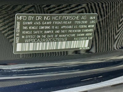 2012 Porsche 911 Carrera