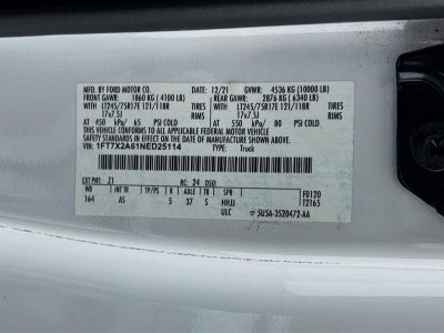 2022 Ford Super Duty F-250 SRW XL