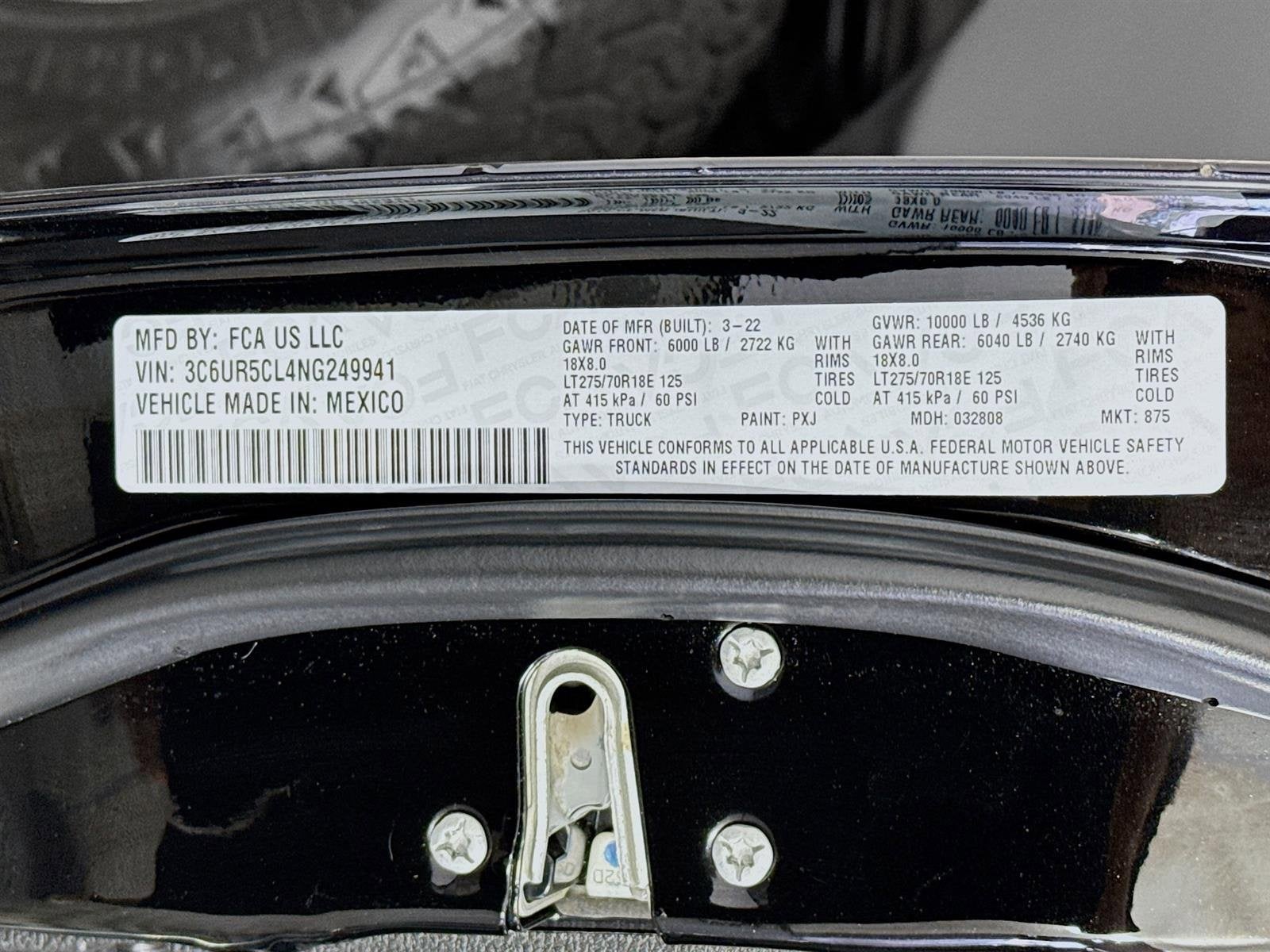 2022 RAM 2500 Tradesman