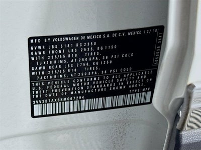 2019 Volkswagen Tiguan SEL