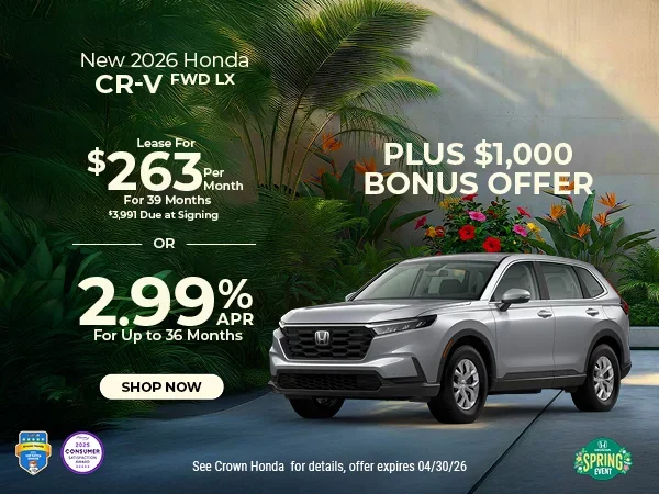 New 2026 Hinda CR-V 2WD LX
