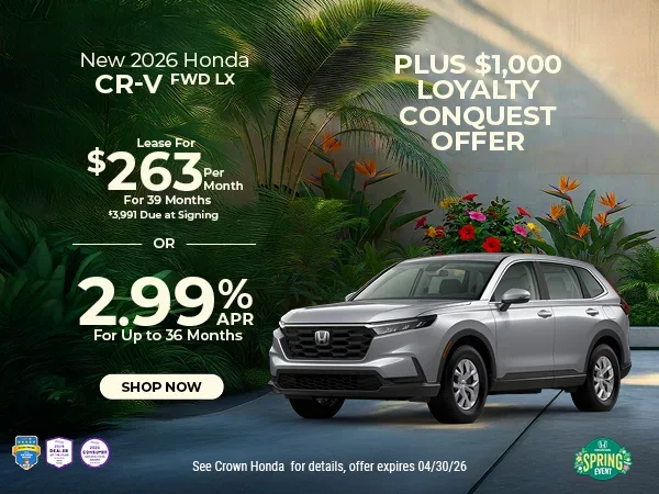 New 2026 Honda CR-V FWD LX