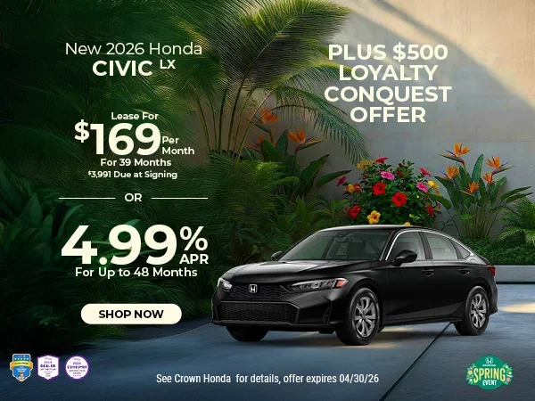 New 2026 Honda Civic LX