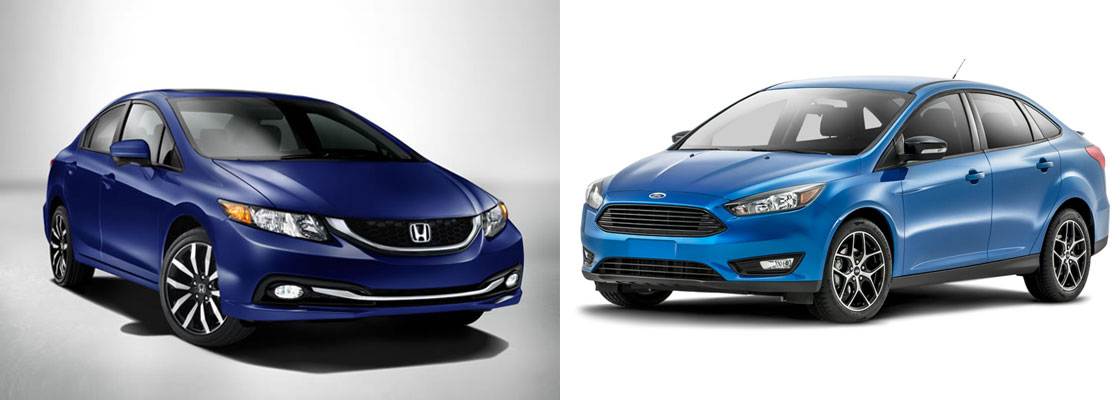 2015 Honda Civic vs Ford Focus