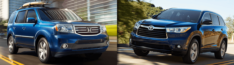 2015 Honda Pilot vs Toyota Highlander - Dallas, TX