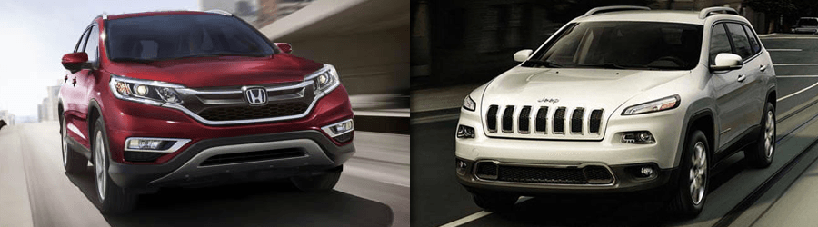 2015 Honda CR-V vs Jeep Cherokee - Dallas, TX