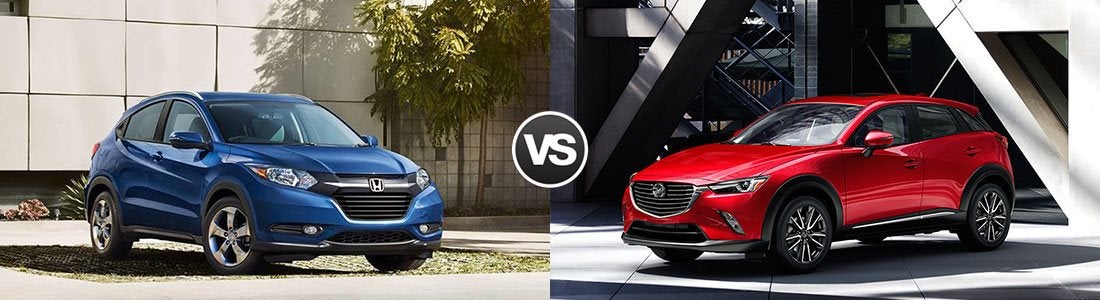 2016 Honda HR-V vs Mazda CX-3