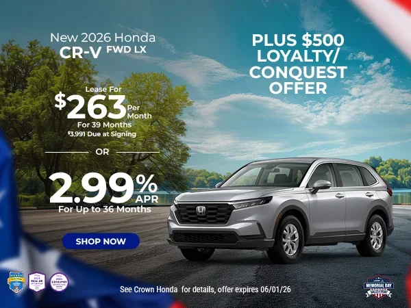 New 2026 Honda CR-V FWD LX