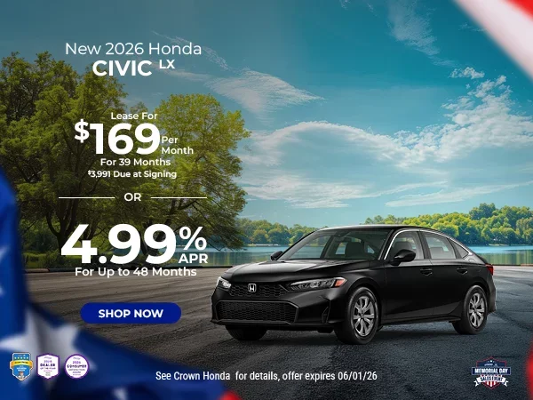 New 2026 Honda Civic LX